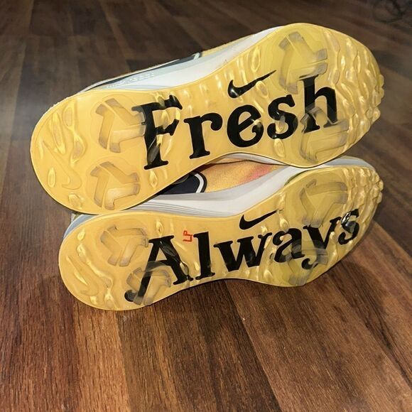 BROOKS KOEPKA'S NIKE SHOES AT THE MASTERS Fresh Men Unisex Golf DX9047-701 NXT% - Picture 10 of 11